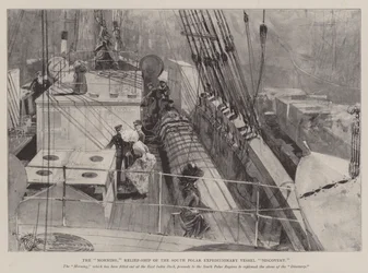 The Morning, Relief-Ship of the South Polar Expeditionary Vessel Discovery
